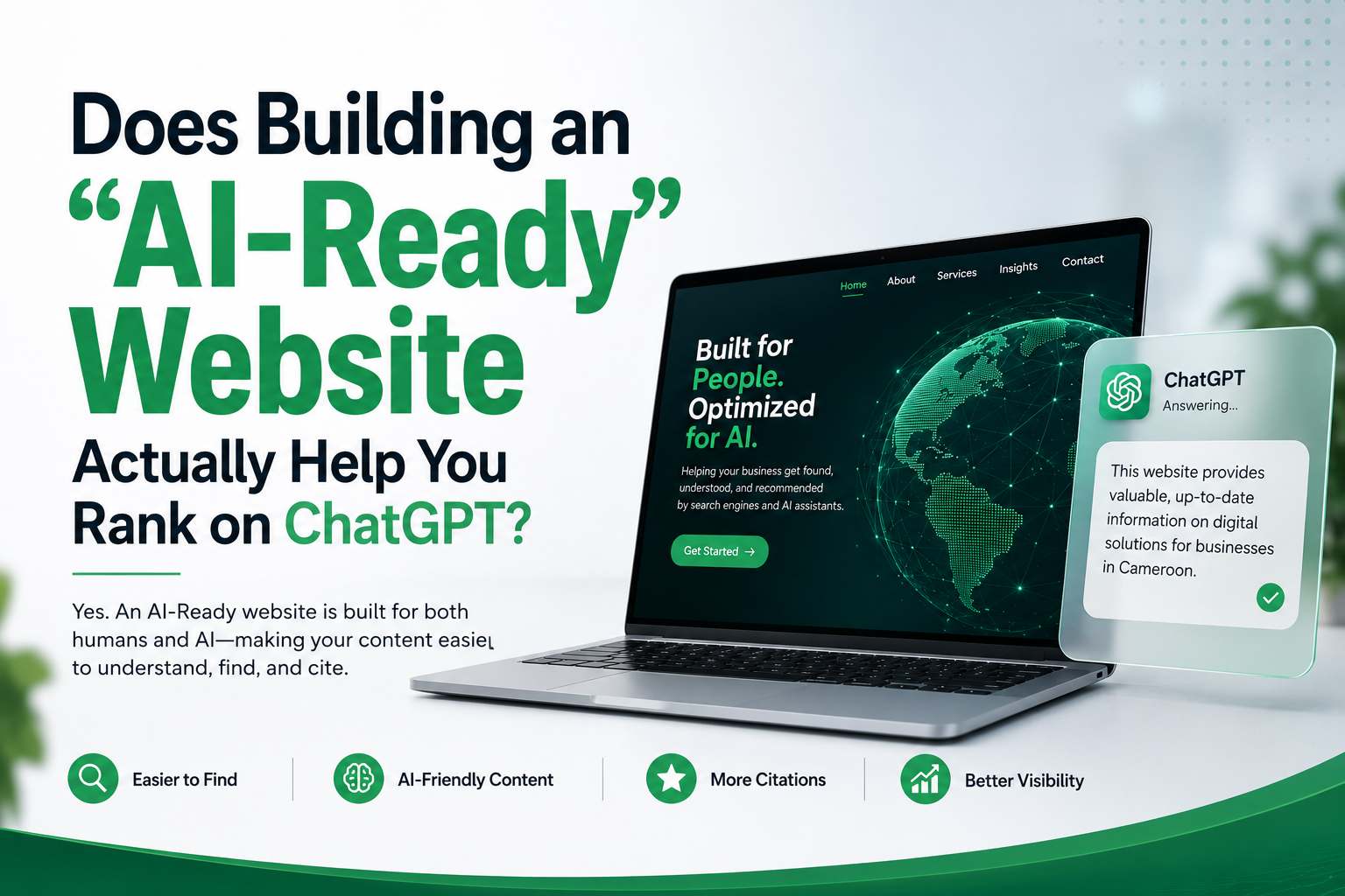 Does Building an "AI-Ready" Website Actually Help You Rank on ChatGPT?
