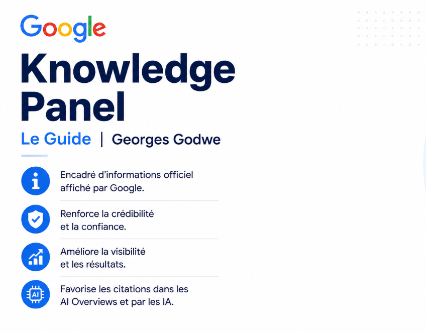 Knowledge Panel Google : Le Guide | Georges Godwe