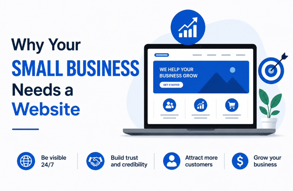 Why Your Small Business Needs a Website | Georges Godwe