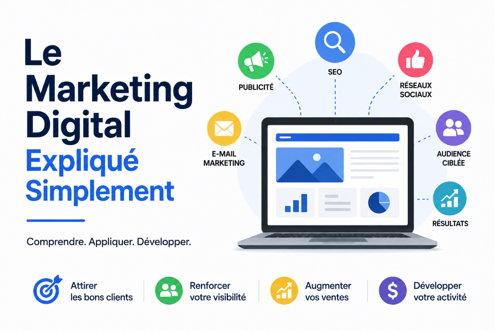 Le Marketing Digital Expliqué Simplement par Georges Godwe